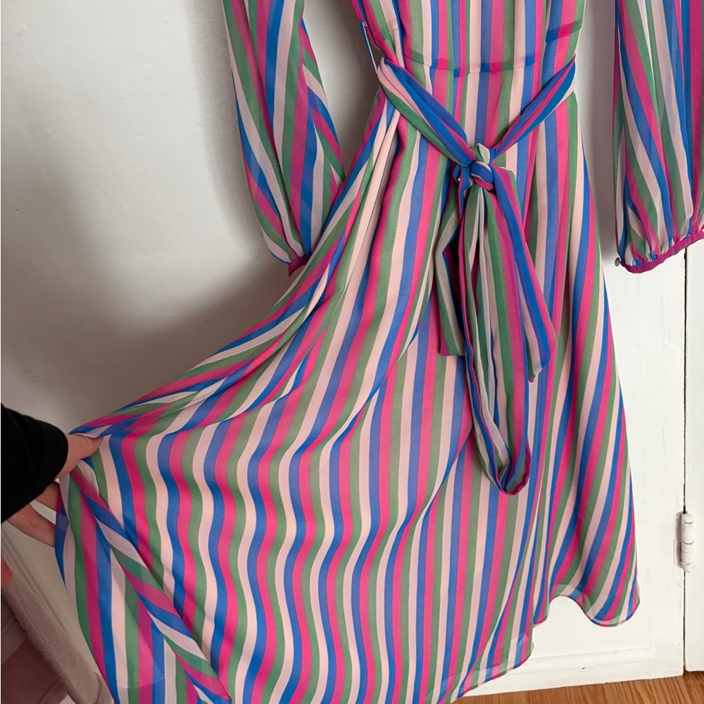 Boden Multicolor Striped Dress - Picture 5 of 11